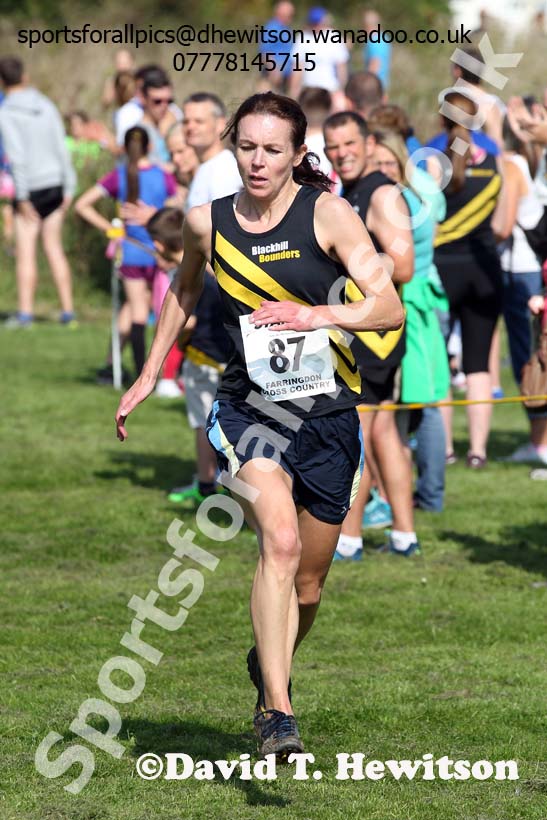 Senior womens Sunderland Harreirs Cross Country. Photo: David T. Hewitson/Sports for All Pics